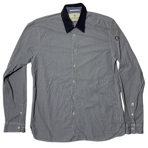 Scotch & Soda Long Sleeve Button Down Shirt Mens Size XL
